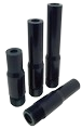 BLVE Boron Carbide Long Venturi Nozzle SERIES 1" Entry, 1-1/4" Polyuret Thread  Polyuret Jacket 1/4"