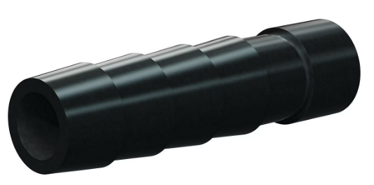 B131 Boron Carbide Hose Insert Nozzle SERIES Steel Jack (For use with 1" ID hose) 7/16"
