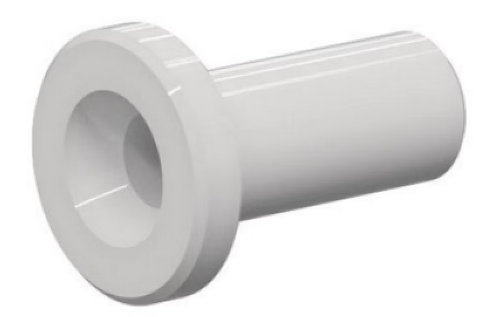 CL198 Flanged Nozzle SERIES 1-3/8" Length, Straight Bore 5/16"