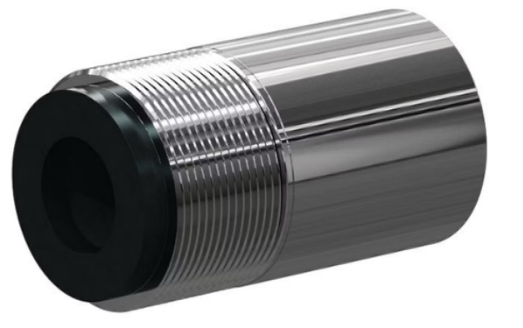 T106 Tungs Carb Straight Bore Nozzle SERIES 3/4" Thread x 1-5/8" Length  All Steel Jacket 1/4"