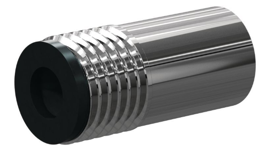 G Boron Carb Short Straight Bore 1/2" Entry SERIES 3/4" Steel Thread x 2-1/8" Leng Steel Jack 3/16"
