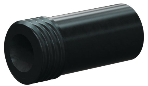 L AP Boron Carb Short, Straight 1/2" Entry SERIES 1" - 14 NF Threads x 2-1/8" Length Poly Jack and Threads 5/16"
